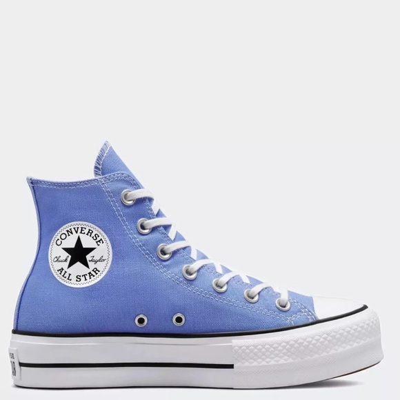 Converse Chuck Taylor All Star Lift Hi High-Top Platform Sneakers Royal pulse - Picture 2 of 7